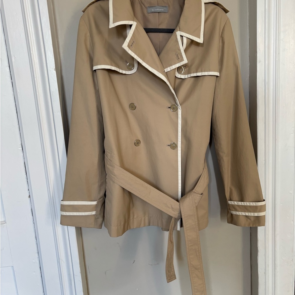 Lightweight Tan Trench Coat